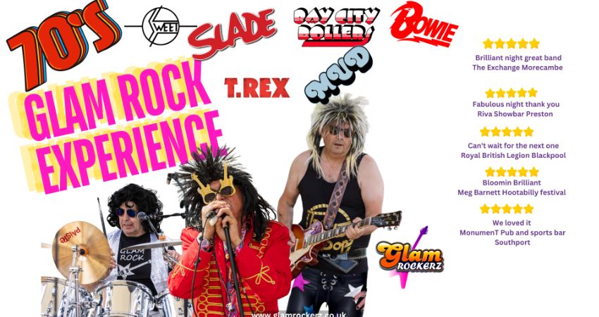 Glam Rock at the Motorsport Lounge 