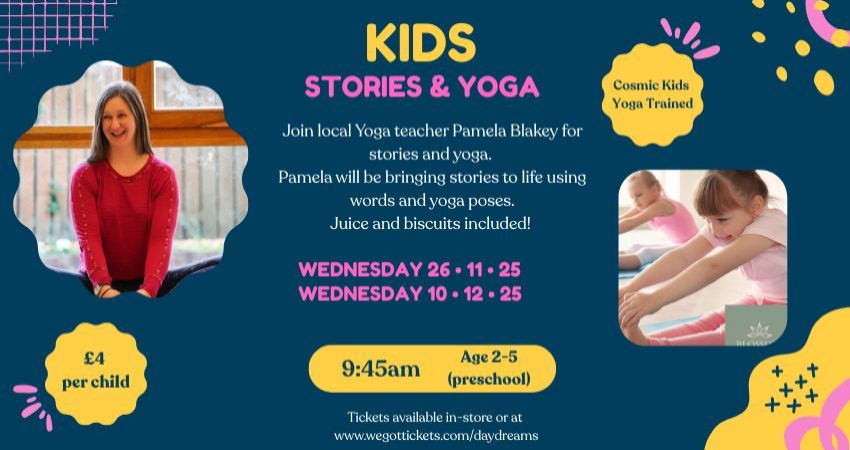 Stories & Yoga for Wee Daydreamers with Pamela Blakey 