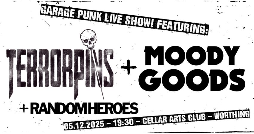The Terrorpins + Moody Goods 