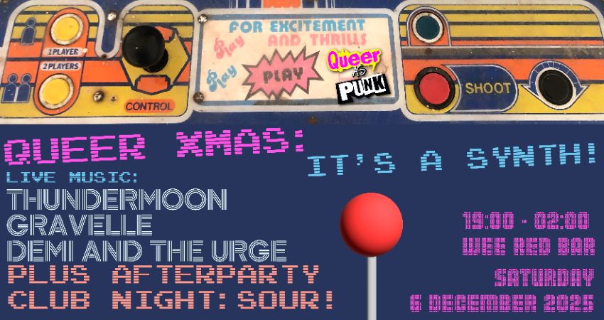 Queer Xmas: It's a Synth! + SOUR 