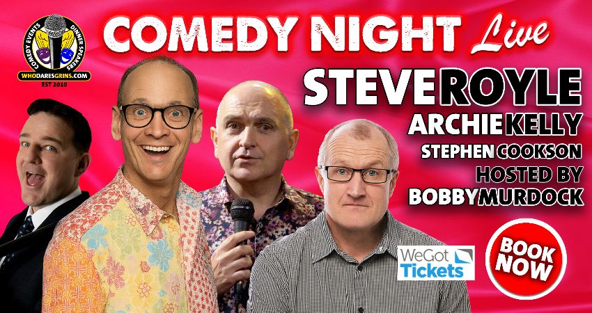 Comedy Night Live with Headliner Steve Royle 