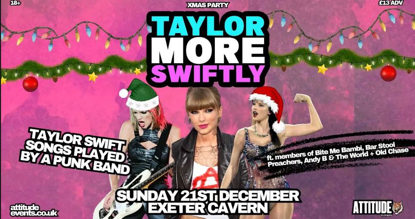 TAYLOR MORE SWIFTLY (Punk Rock Tribute To Taylor Swift) 