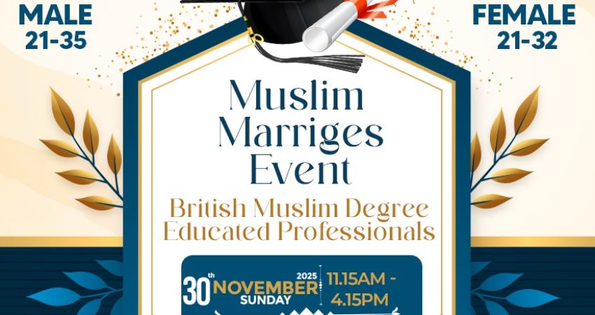 Birmingham Exclusive Degree Educated Professionals Muslim Marriage Event