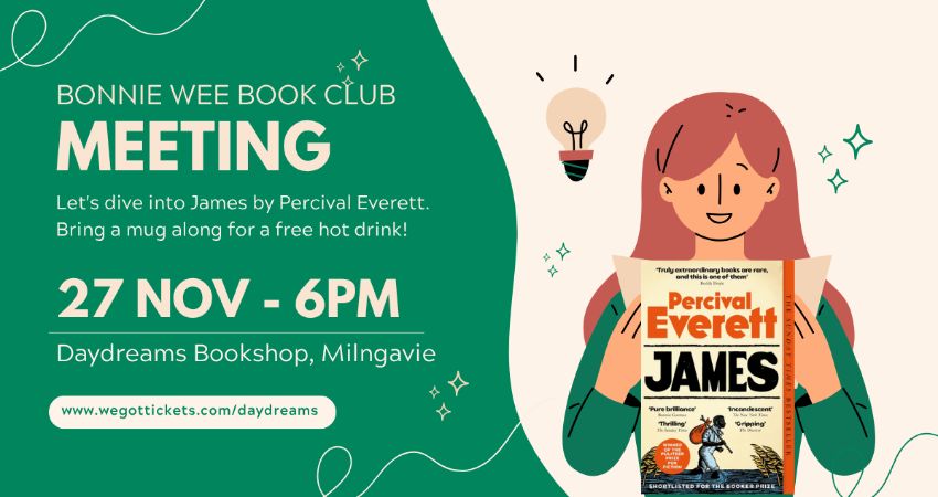 Bonnie Wee Book Club November Meeting (6pm) 