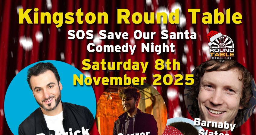 Comedy Charity Fundraiser for Kingston Round Table at Willoughby Arms , Kingston KT2 6LN 