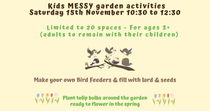 Kids MESSY Garden Activities