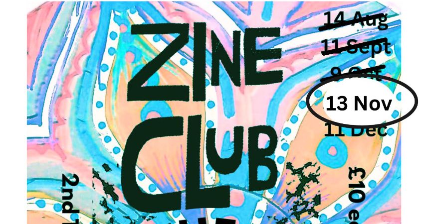 Zine Club at the Pub (Nov)