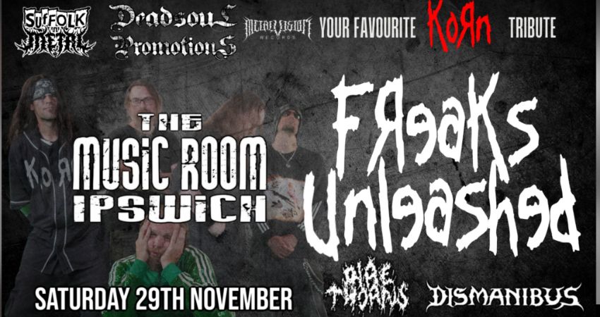 KORN TRIBUTE - LIVE AT THE MUSIC ROOM - IPSWICH 