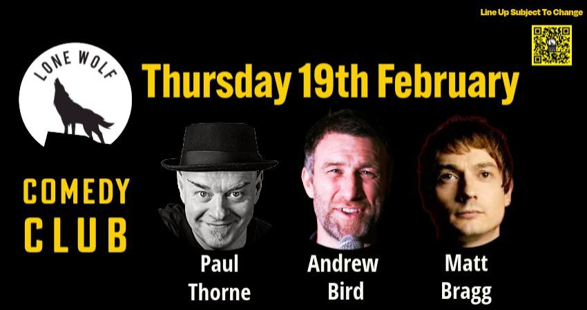 LONE WOLF COMEDY in BUCKINGHAM 