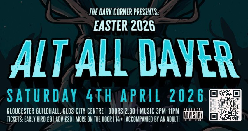 Alt All Dayer at Gloucester Guildhall - Easter 2026 