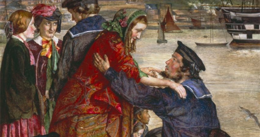 Naval seamen's women in Portsmouth 