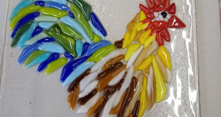 Fused Glass - animals 
