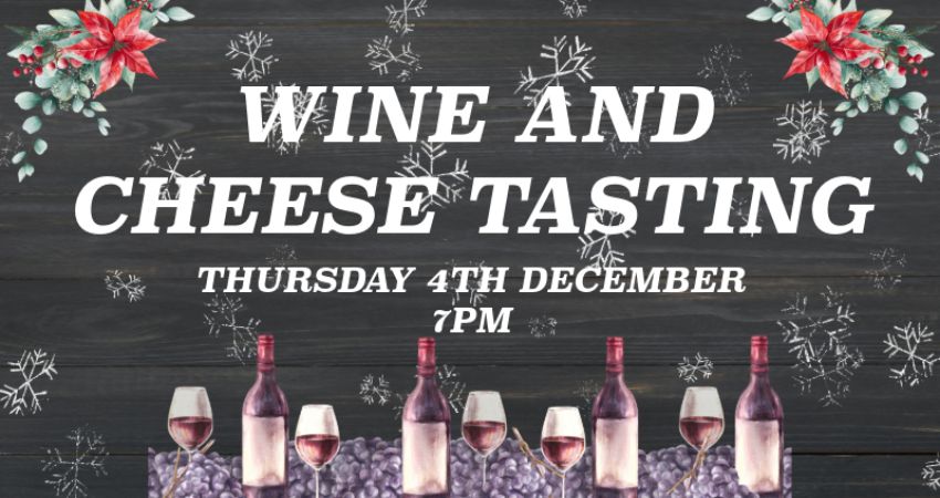 Wine and Cheese Tasting 