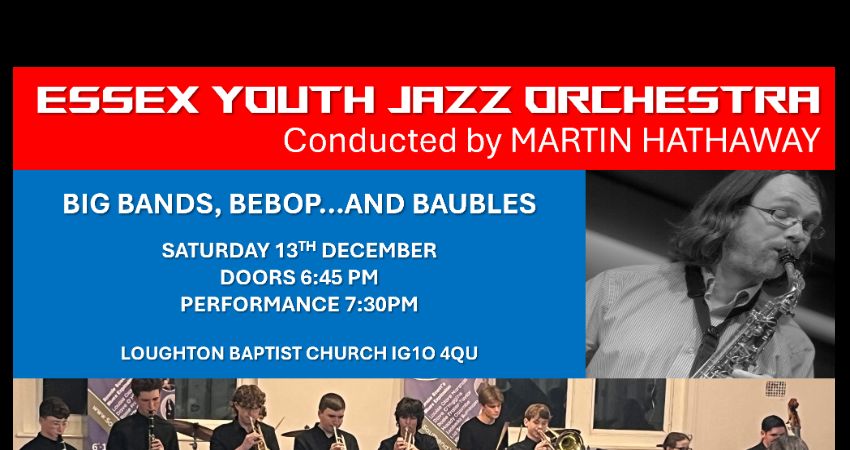 BIG BANDS, BEBOP & BAUBLES...Celebrating Great British Jazz in Great Britain 