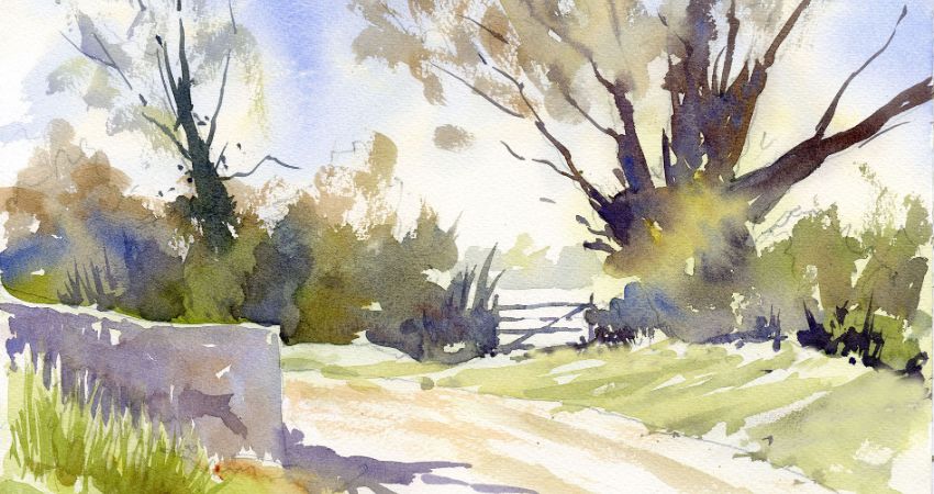 Watercolour painting - how to do it 