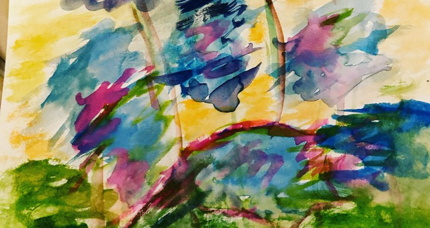 Neon Teepee Christmas Party