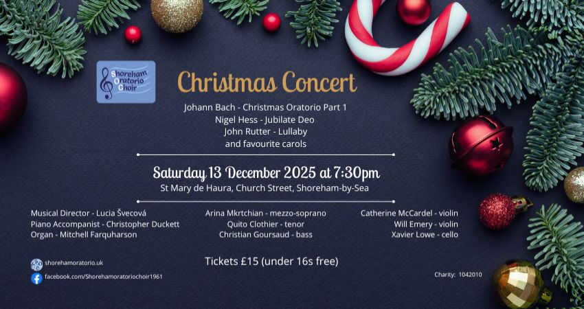 Christmas Choral and Carol Concert - Shoreham Oratorio Choir 