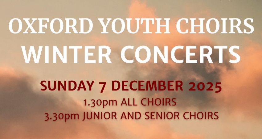OYC Winter Concert 2 • 3:30pm 
