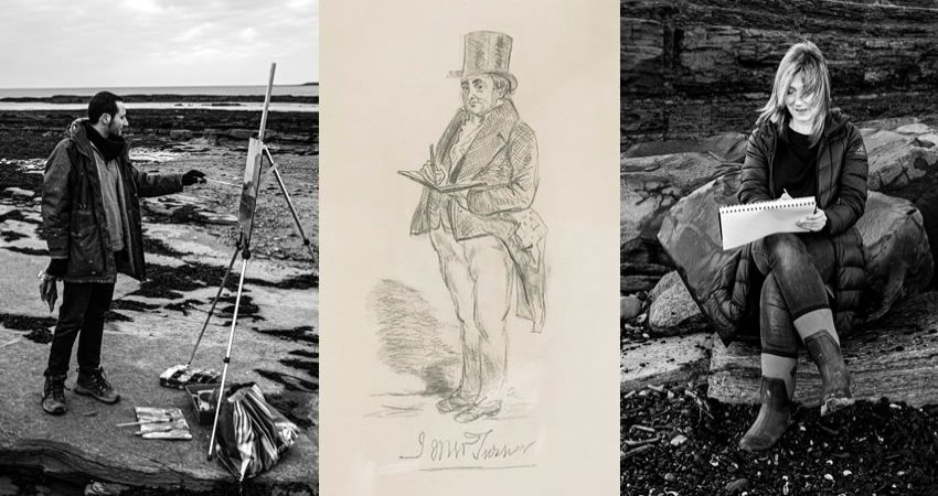 Sketching Newcastle with a bunch of famous artists