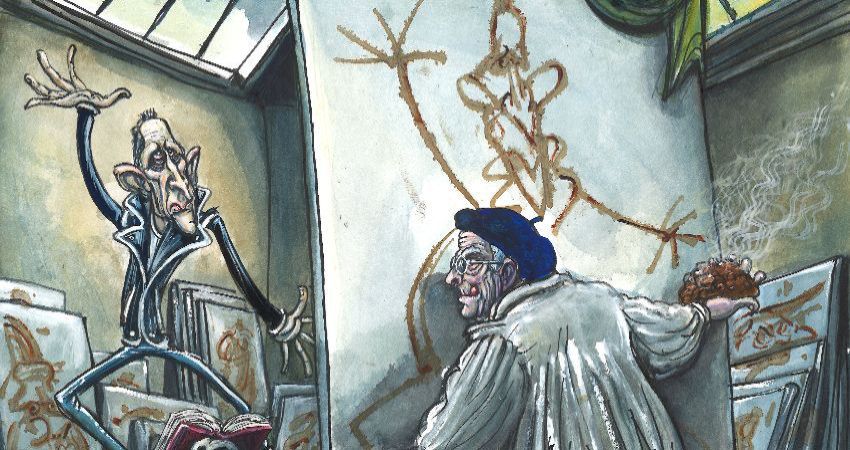 An Evening with Nick Revell & Martin Rowson - Lamb Comedy Night, Eastbourne 