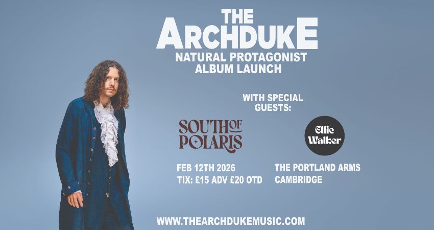 Natural Protagonist Album Launch at The Portland Arms, Cambridge