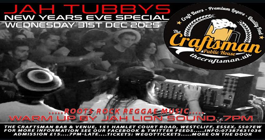 Jah tubbys world sound system…new years eve 