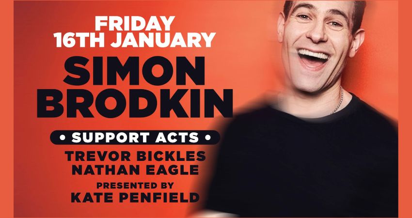 Simon Brodkin plus support for a night of comedy