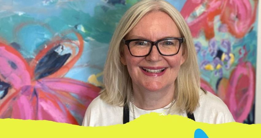 Unleash your inner artist - abstract art workshop with Lorraine Streatfield 