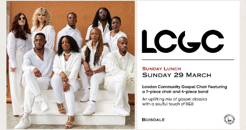 Sunday Lunch | London Community Gospel Choir 