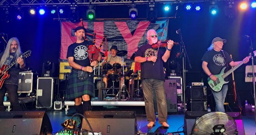 Gaelforce at Skipton Sound Bar, Skipton, North Yorks. 