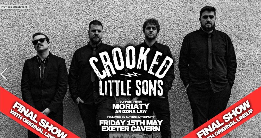 CROOKED LITTLE SONS FINAL SHOW! 