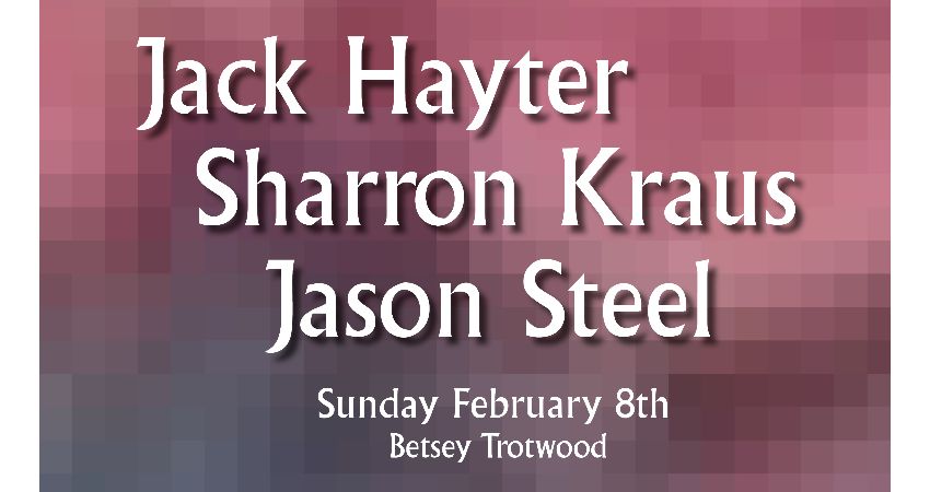 Jack Hayter, Sharron Kraus and Jason Steel