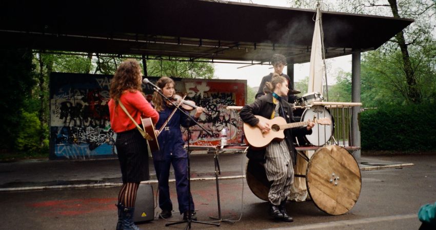 Roofcats at Jamboree