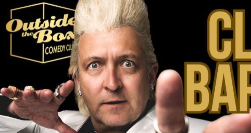 CLINTON BAPTISTE at Outside the Box Comedy Club in New Malden 