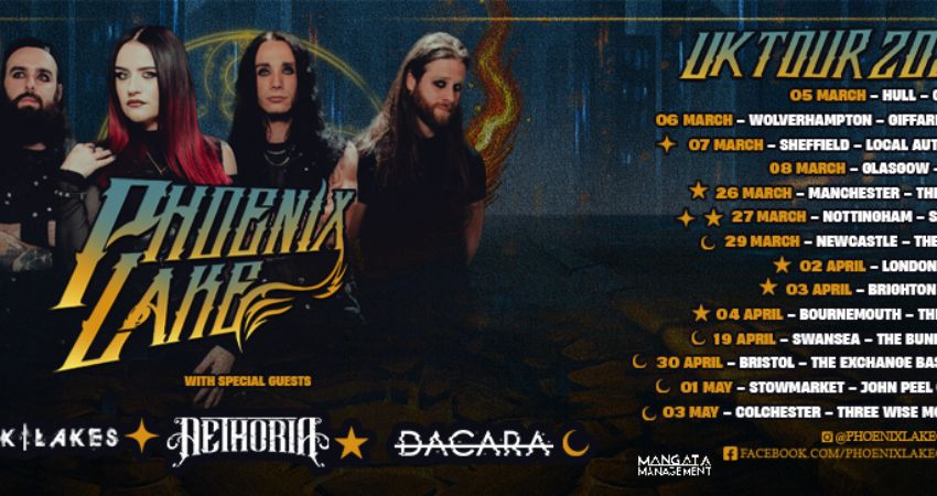 Phoenix Lake UK tour 