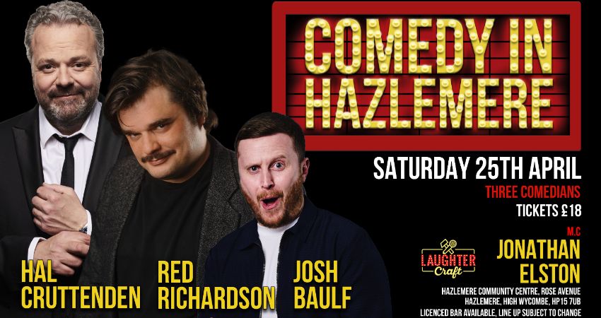 April’s Comedy in Hazlemere 