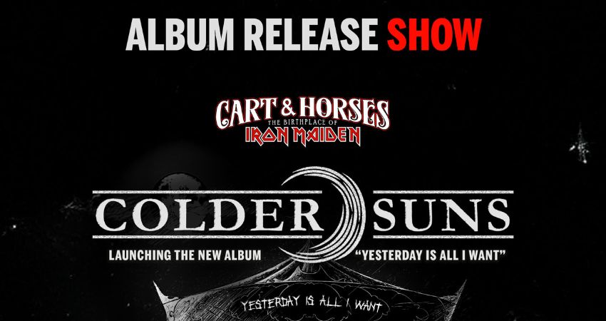COLDER SUNS ALBUM RELEASE - With SixStrings, Opensight & Burning Claw Massacre 