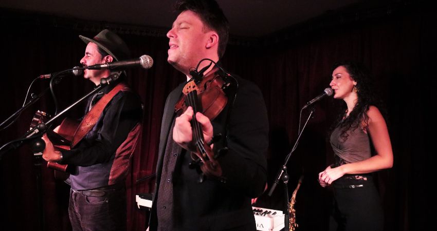 Gabriel Moreno & Richard Moore at CROWN HOUSE, St.Leonards 