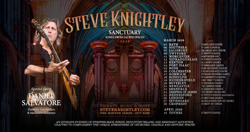 Steve Knightley: Sanctuary - Songs from Sacred Spaces 2026 