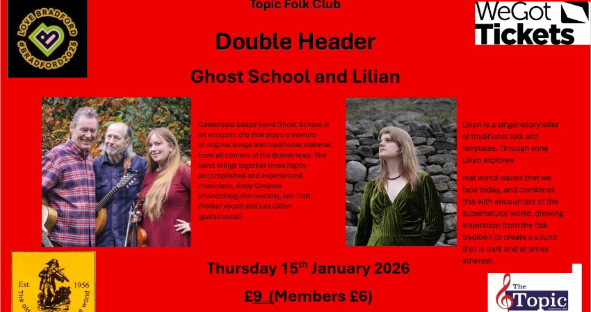 Double Header Ghost School & Lilian 