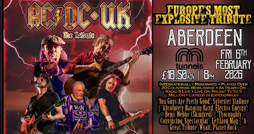 AC/DC UK at Aberdeen Tunnels 