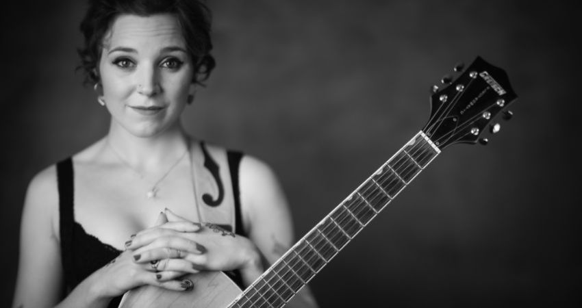 Holly Carter with Joe Wilkins 