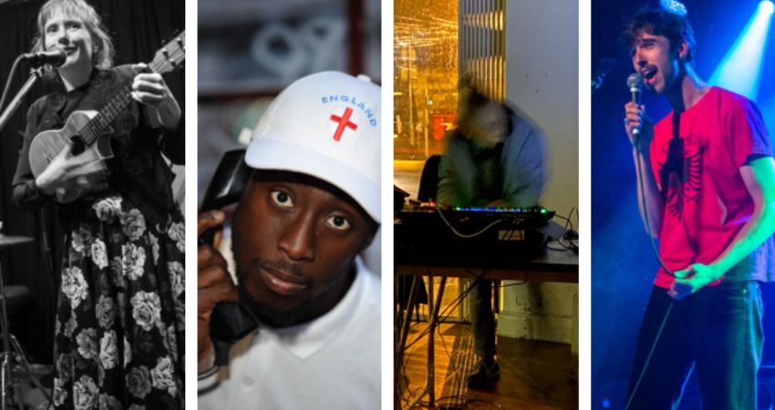 NADEEM DIN-GABISI + DAPHNELLC + SAD EYES + HAZEL WARREN 