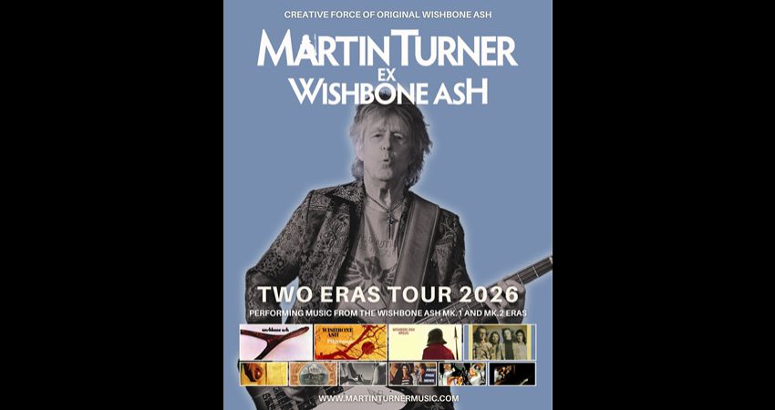 Martin Turner Ex Wishbone Ash 