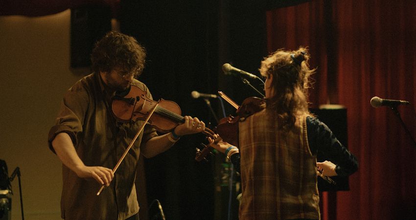 Sam Baxter and Merle Harbron at The Cumberland Arms