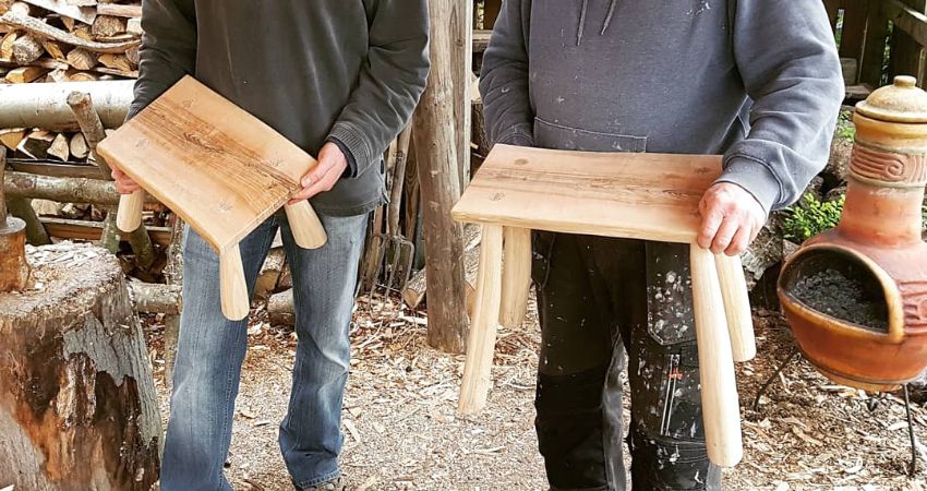 Create a wooden Stool 