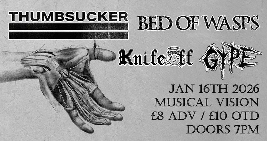 Thumbsucker & Bed of Wasps @ Musical Vision 