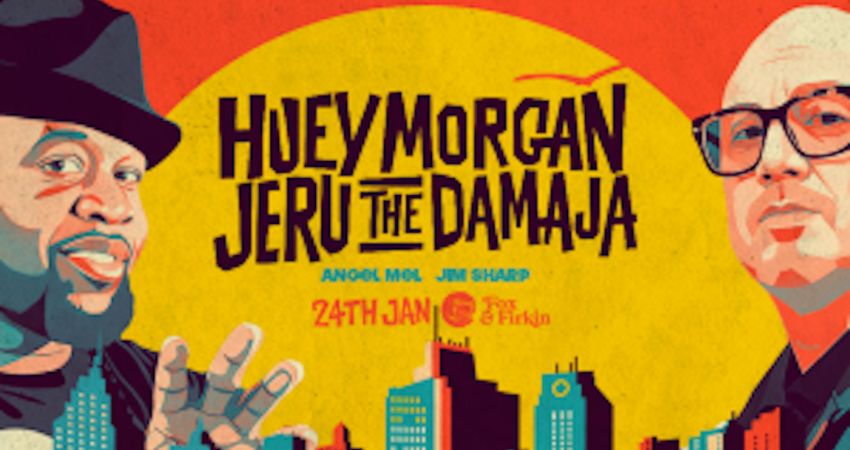 THE NYC BLOCK PARTY ft: Huey Morgan, Jeru The Damaja, Angel Mel & Jim Sharp 