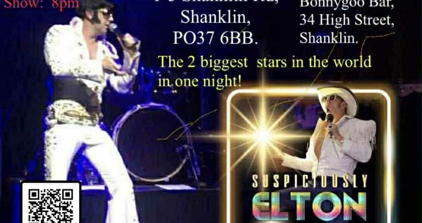 Suspiciously Elvis & Suspiciously Elton DOUBLE BILL! LIVE at The Ocean View Hotel