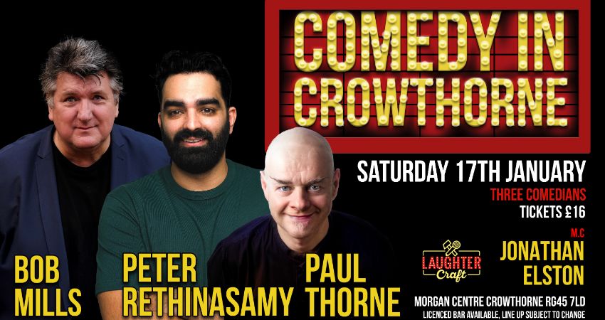 January's Comedy in Crowthorne 